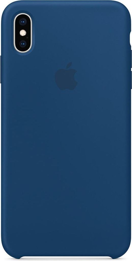 Apple Silicone Backcover voor de Apple iPhone Xs Max - Blue Image du produit 