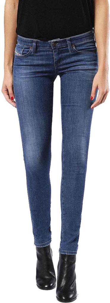 Diesel Skinzee-Low 0860X Damen Jeans Hose Skinny Super Slim