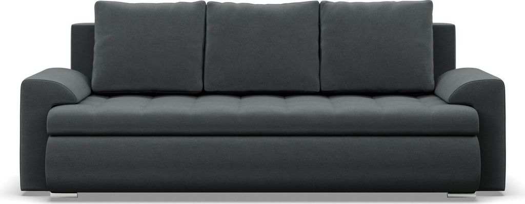 Sofa 3-Sitzer  mit Schlaffunktion Foresta, Dunkelgrau Produktbild 