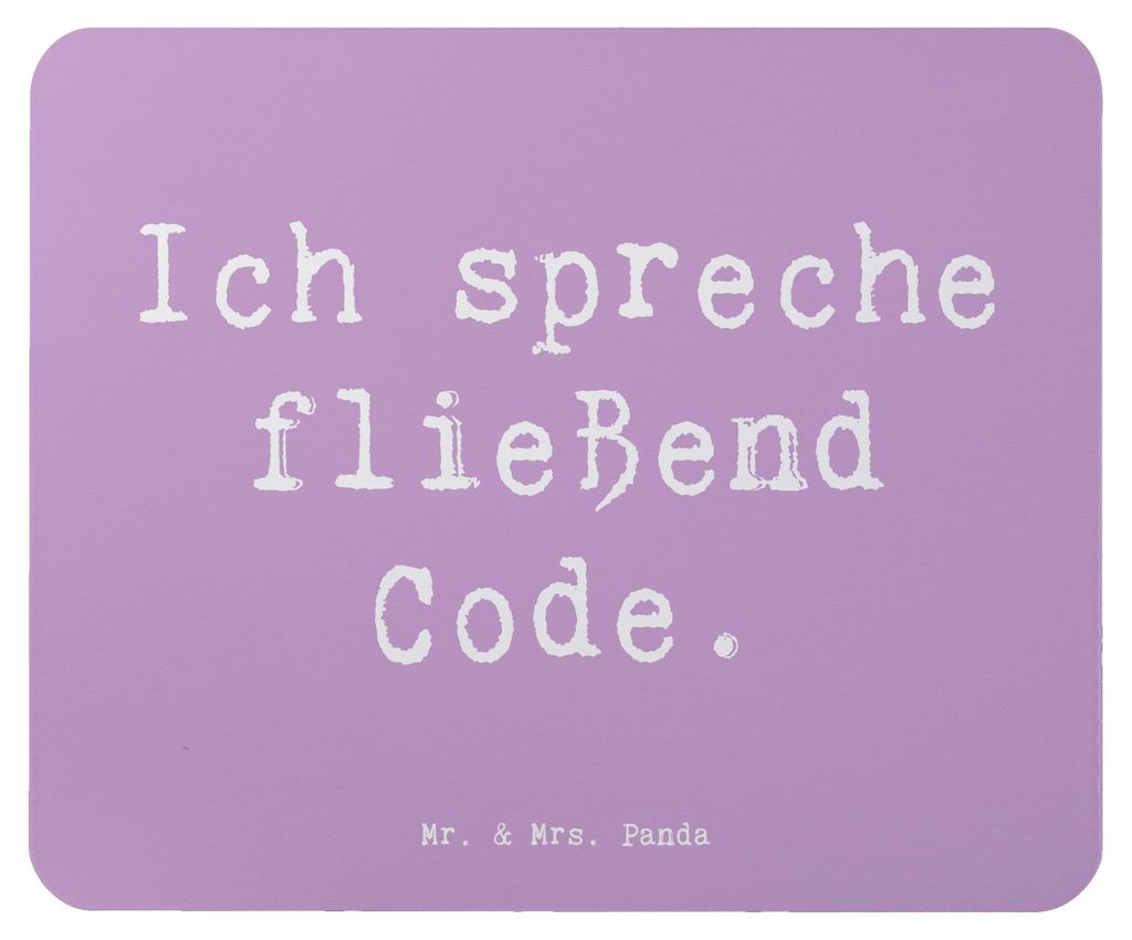 Mr. & Mrs. Panda Mouse Pad Spruch Code Meister - Lavendeltraum - Geschenk, Debugging, Softwareentwicklung, Beruf, Technologie, Programmierung, lapt...
