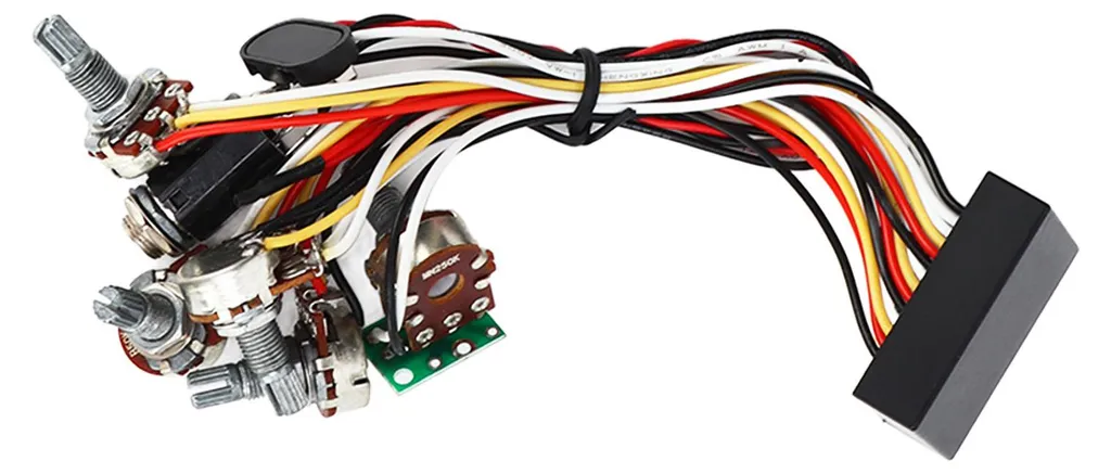 Circuit EQ basse électrique amélioration sonore et contrôle des tons