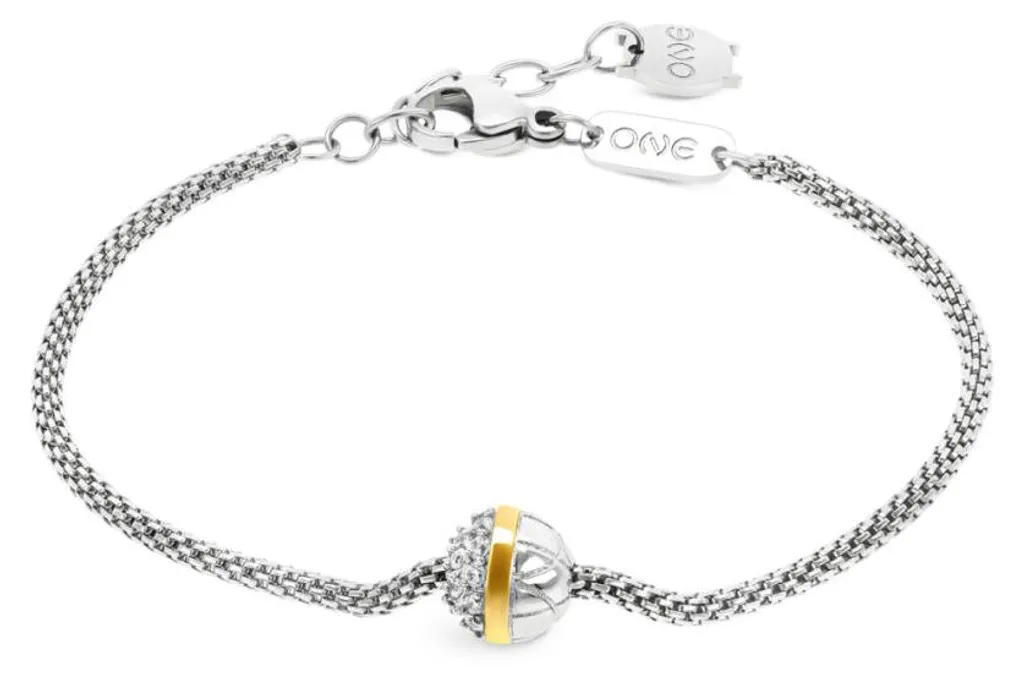 Bracelet Ajustable Ao Ojdfb01Sg - Finition Miroir et Design Épuré
