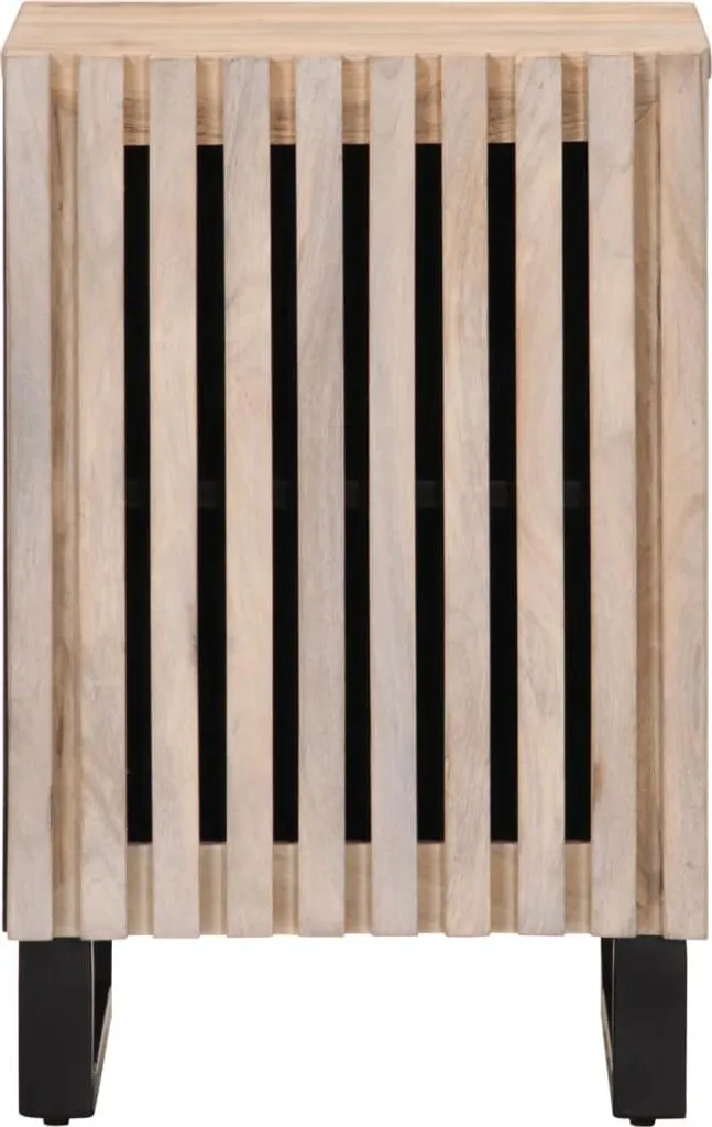 Arredo Bagno Boho-Chic vidaXL Mobile Legno Mango 38x34x58 cm
