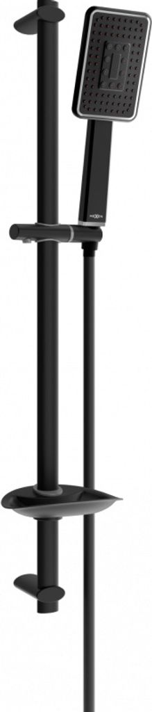 Mexen DB54 Schiebe-Dusch-Set Schwarz - 785544584-71