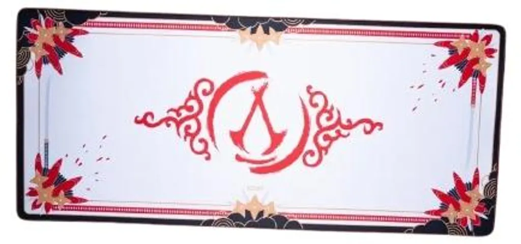 Grand tapis de souris gamer Lexip AC Shadows surface textile précise