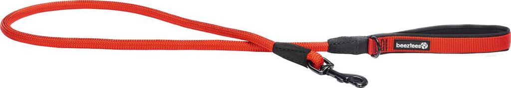 Beeztees Premium Parinca - Hundeleine - Rund - Nylon - Rot - 120x1,2 cm