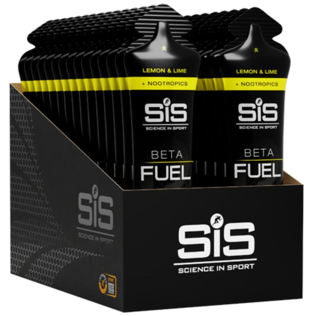 SiS Energy Gel Beta Fuel +Nootropika, Zitrone & Limette Produktbild 