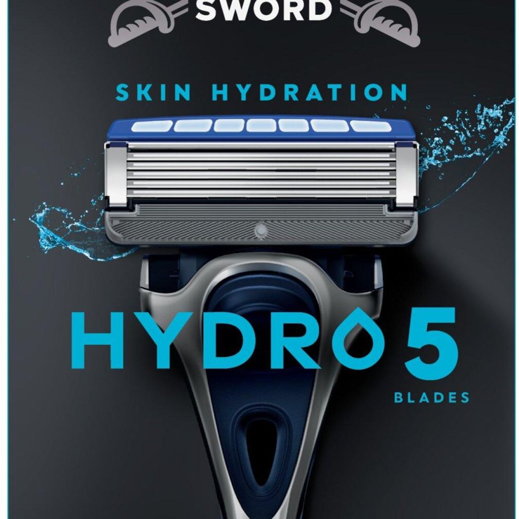 Rasoio Wilkinson Hydro 5 con lame di ricambio, 1 pezzo Immagine del prodotto 