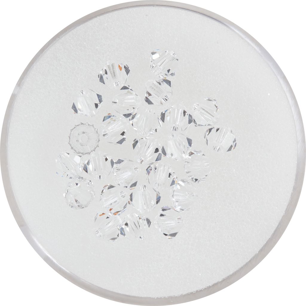 Pracht Creatives Hobby GmbH Glasschliffperle 4mm crystal crystal
