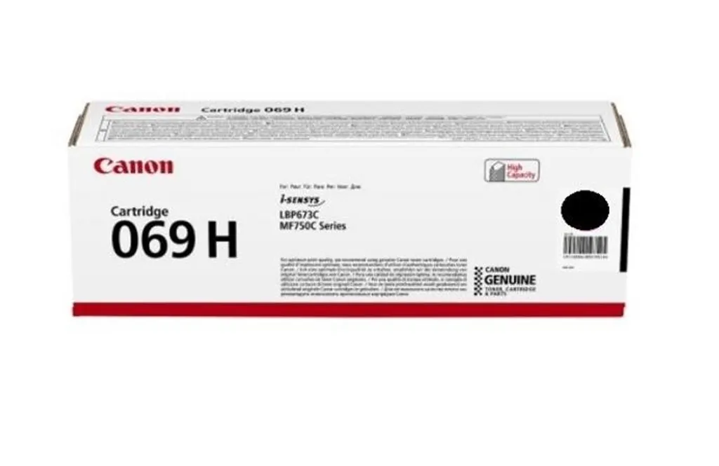 Toner Canon CRG-069H Noir 5098C004 : Finis les Problèmes d'Impression