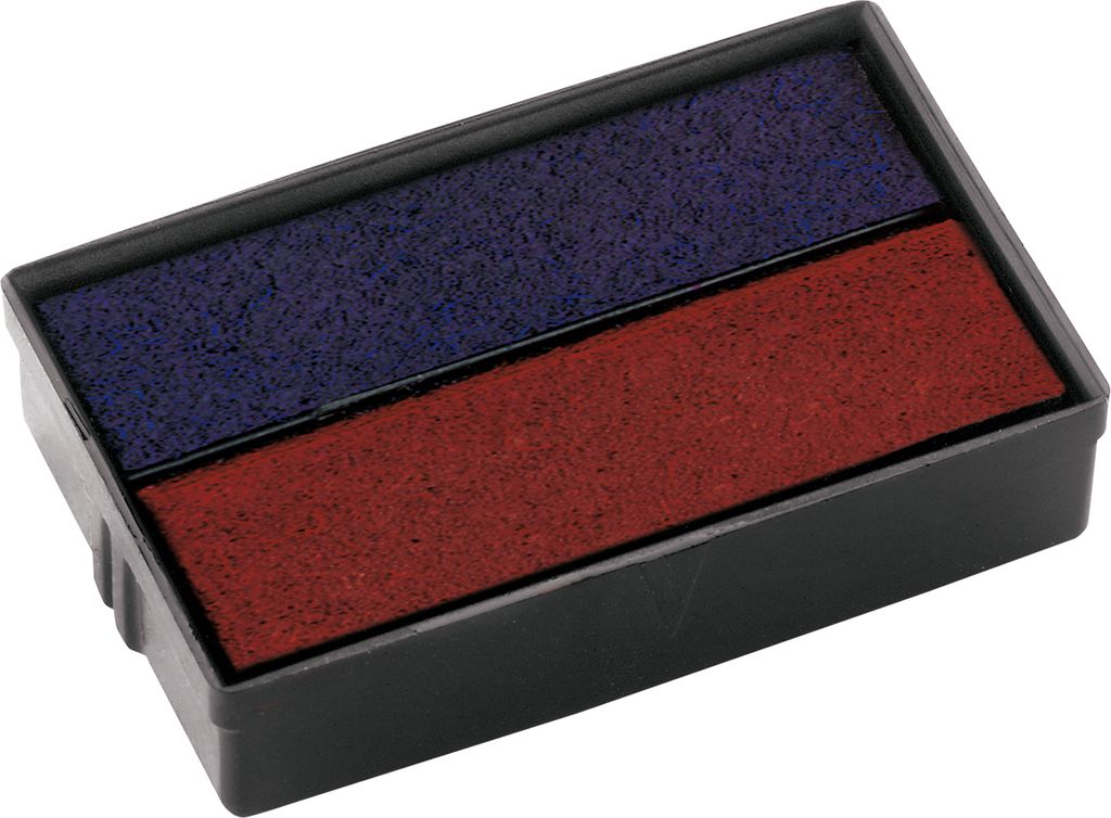 COLOP Stempelkissen E/10/2 107123 blau/rot