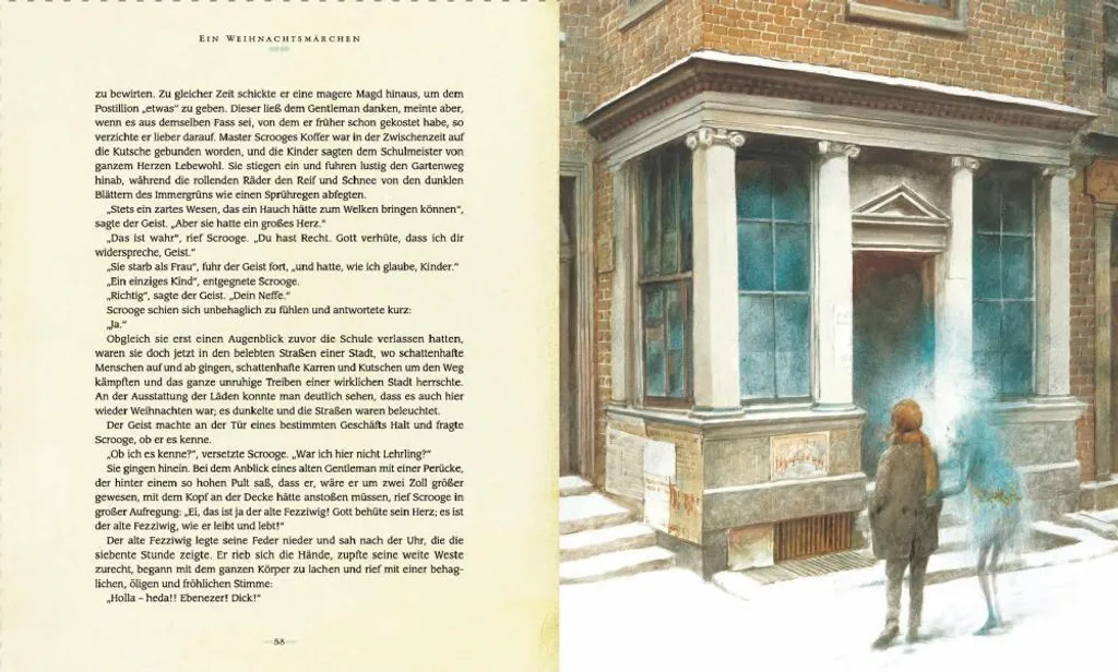 Livre Eine Weihnachtsgeschichte de Charles Dickens - Version Allemande - 4