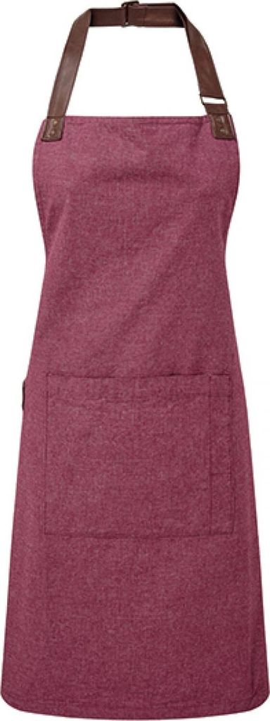 Premier Workwear PR144 | Latzschürze Annex Oxford Bib Apron, 72 x 86 cm - Farbe: Burgundy (ca. Pantone 209C) - Größe: 72 x 86 cm