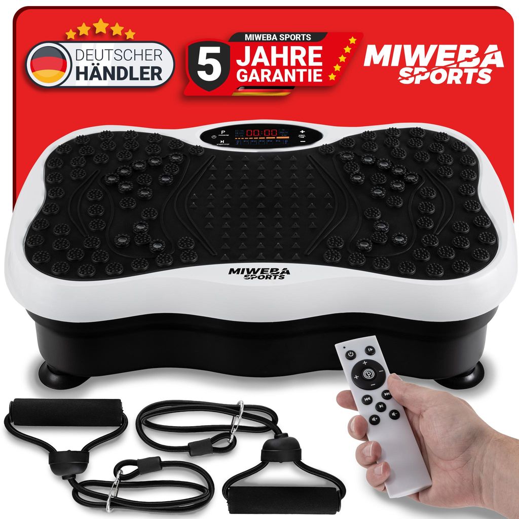 Miweba Sports Vibrationsplatte MV150 | Vibroplatte - LCD Produktbild 