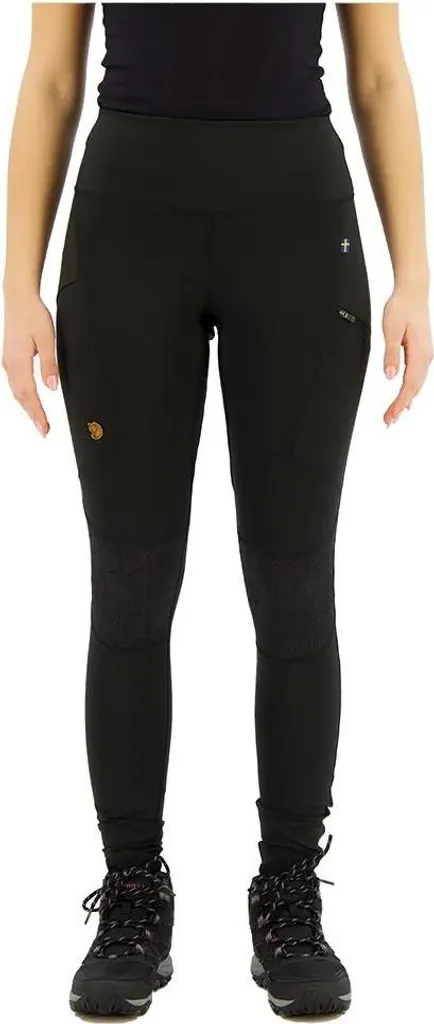 Legging de Randonnée Fjällräven Abisko Trekking Noir Taille M pour Femme
