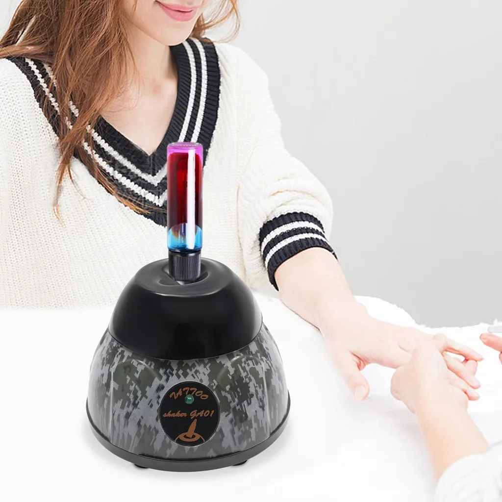 Mélangeur à vortex 5200 tr/min de 12W en silicone et plastique compact - 4