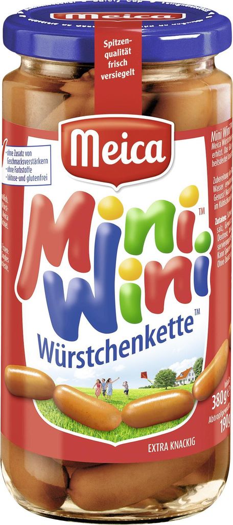 Meica Mini Wini Würstchenkette extra knackig ohne Produktbild 