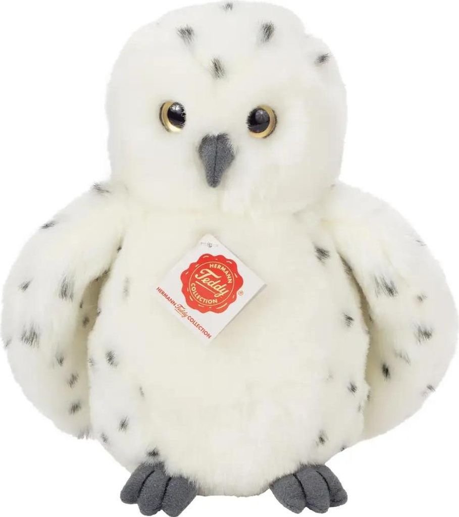 Teddy Hermann, chouette des neiges, 20 cm – Peluche en Image du produit 