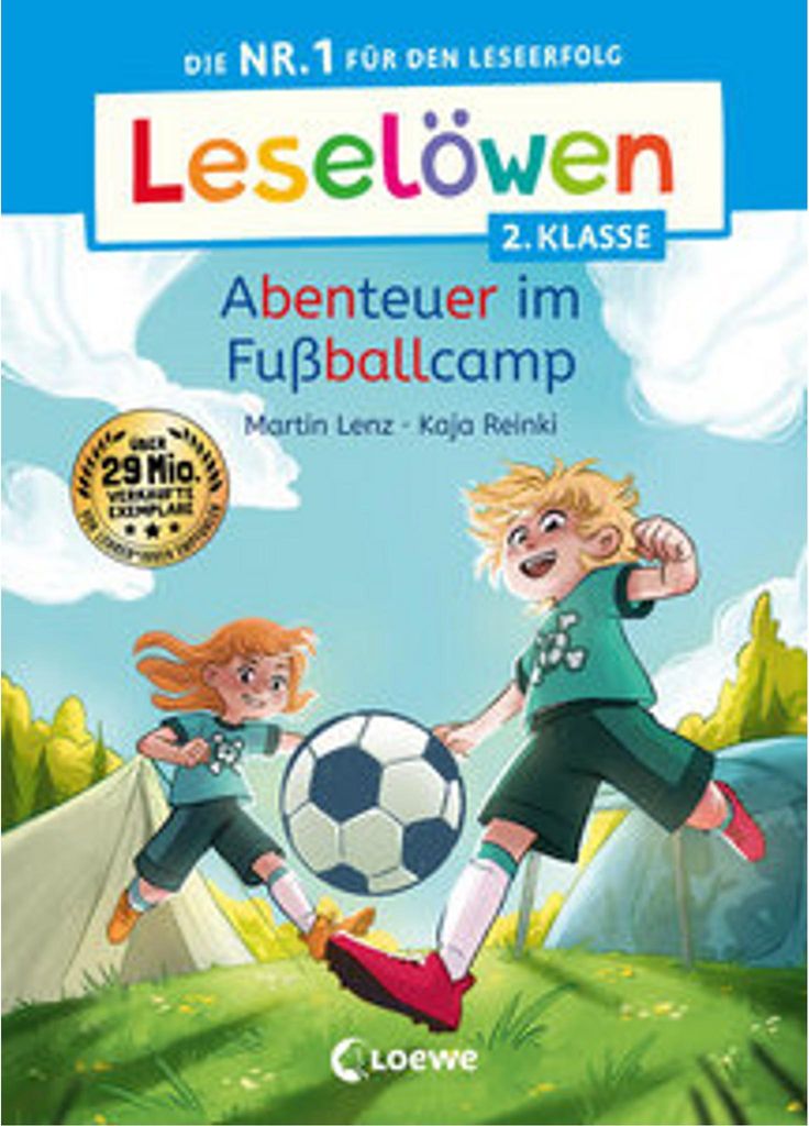 Leselöwen 2. Klasse - Abenteuer im Fußballcamp Image du produit 
