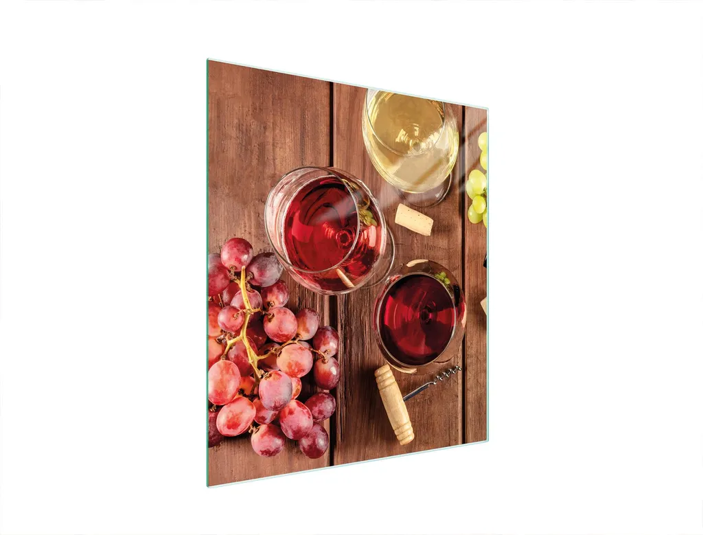 Tagliere in vetro 45x52 vino