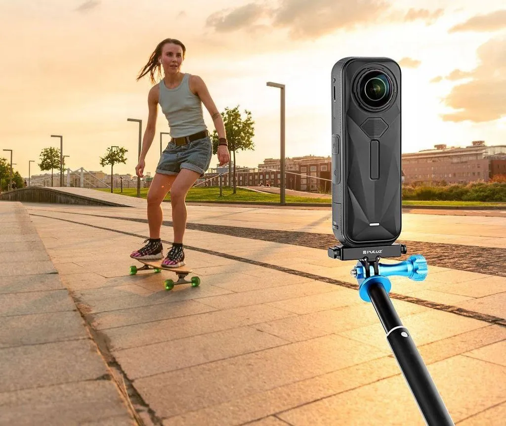 Solution de Fixation 1/4'' Stable pour Insta360 X4 et Ace Pro - Modèle PU769B - 7