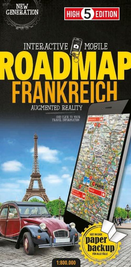 High 5 Edition Interactive Mobile Roadmap Frankreich. Frankreich