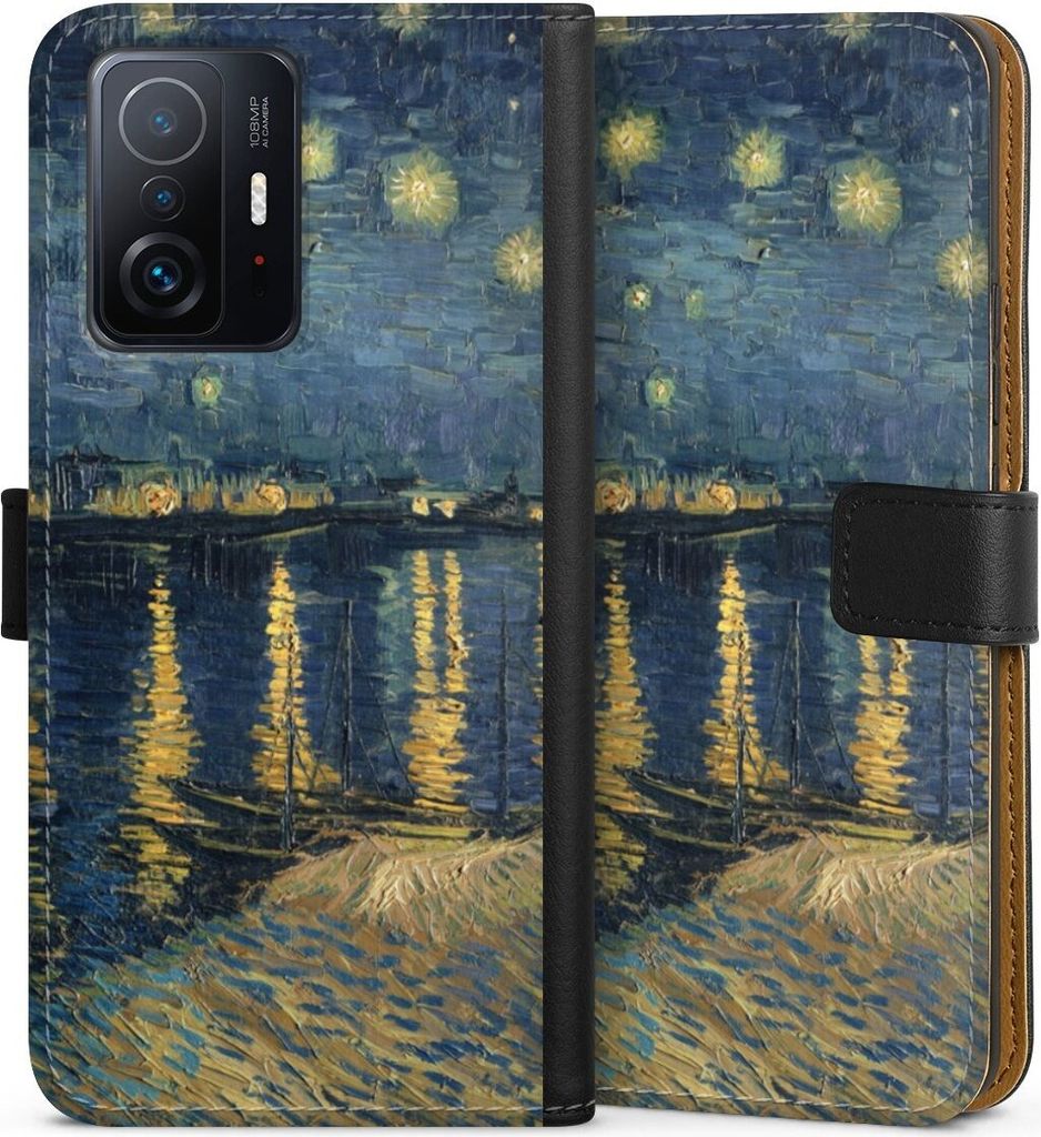 DeinDesign Klapphülle für Xiaomi 11T 5G Handytasche Lederhülle Tasche Kunst Malerei