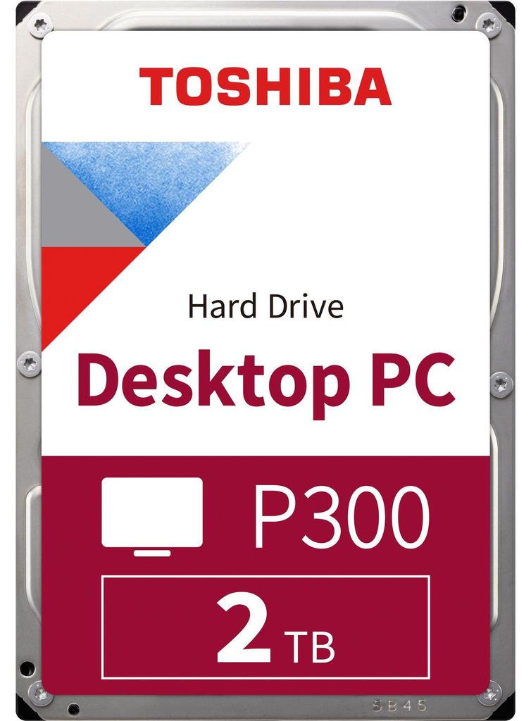 Toshiba P300, 2 TB, 5400 RPM, 128 MB, 3.5", SATA Produktbild 