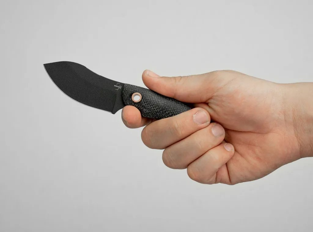 Böker Plus Nessmi Pro Noir : couteau fixe compact pour remplacer l'EDC