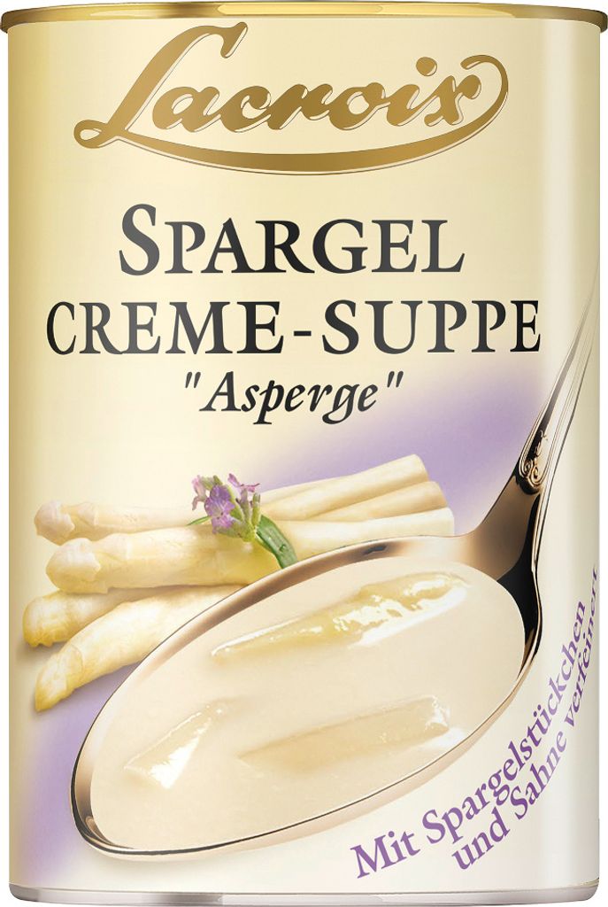 Zuppa cremosa di asparagi Lacroix con pezzi di asparagi 400 Immagine del prodotto 