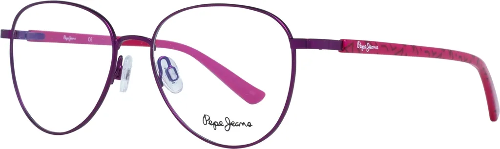Pepe Jeans PJ1297 54C1 Lunettes légères et résistantes en acétate noir