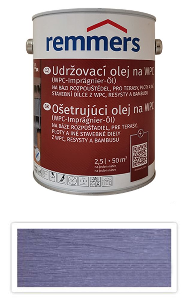 REMMERS Udržovací olej na WPC 2.5 l Šedý Obrázek produktu 