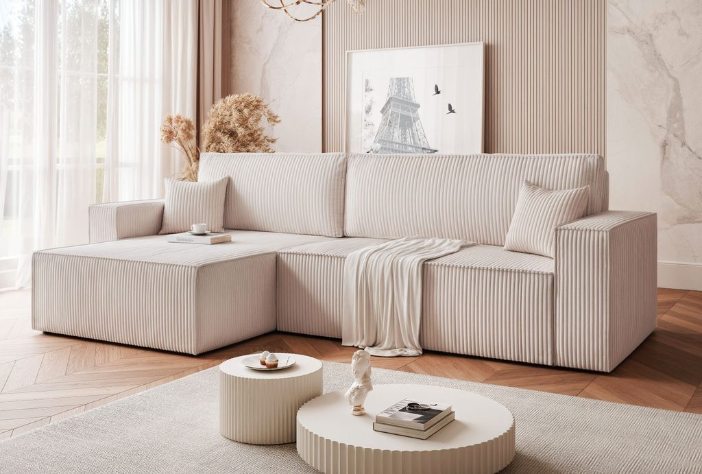 IDOHOME-Universelles Polsterecksofa PARIS XL mit Produktbild 