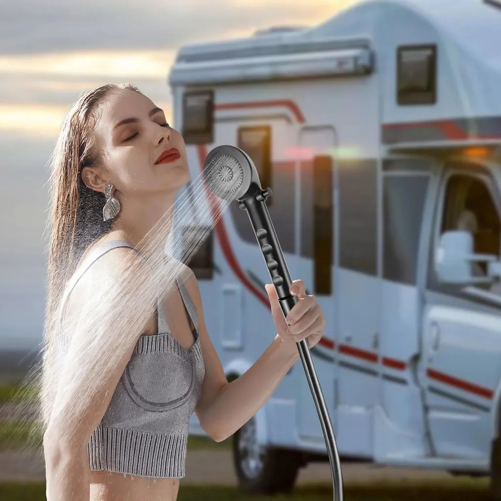 Solution Douche Extérieure Verrouillable pour Camping-car - Anti-vol - 6