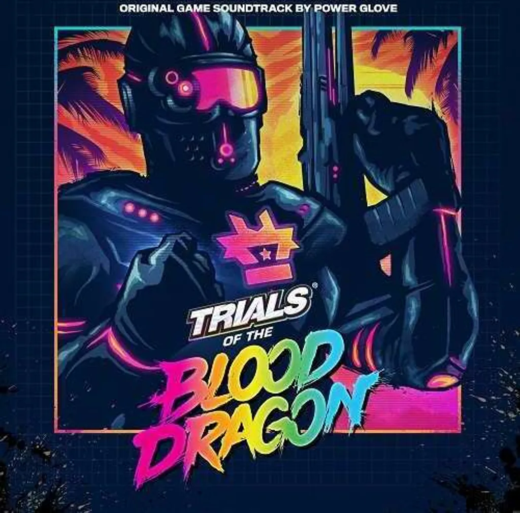 Disque Vinyle Power Glove Trials of the Blood Dragon Rare