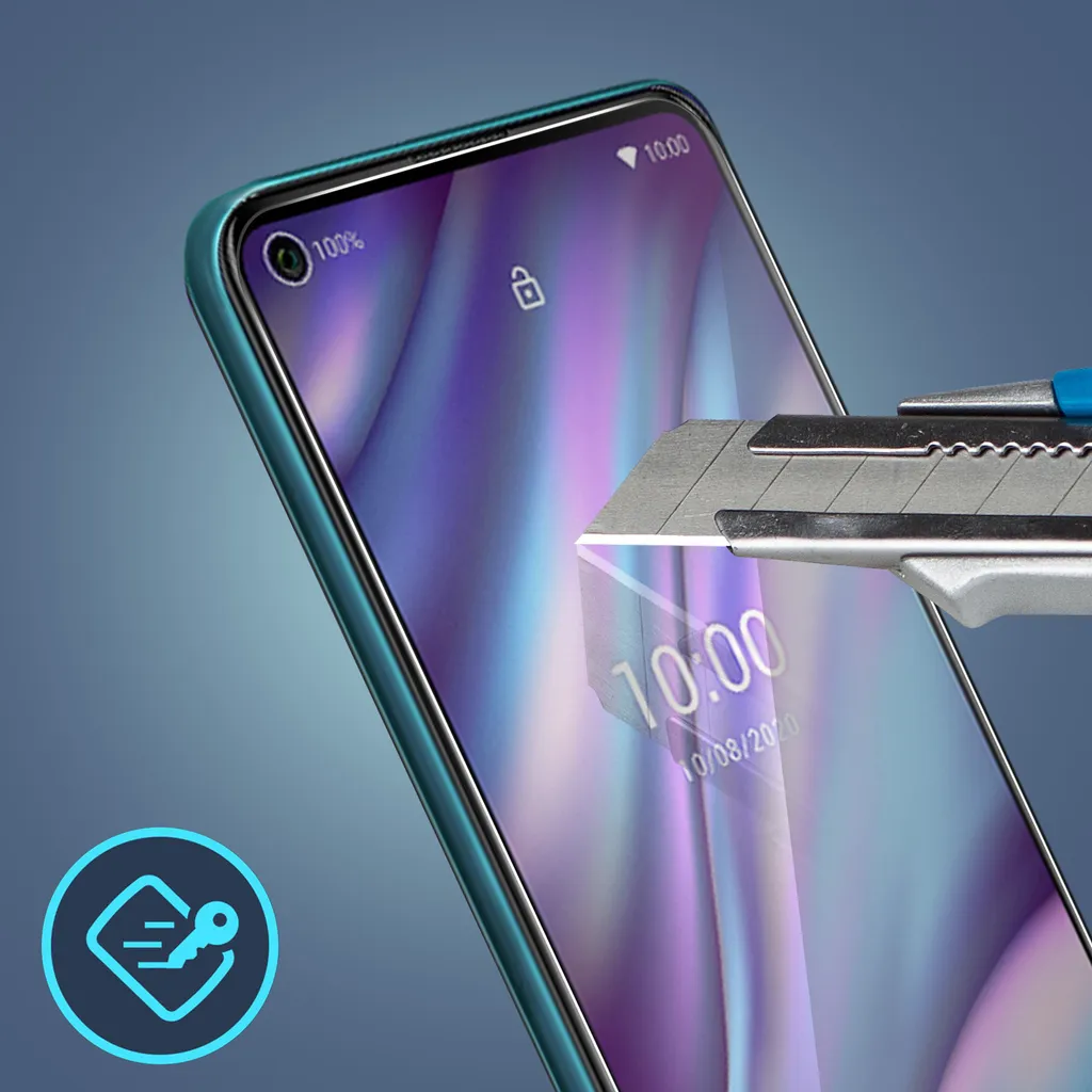 Screenguard Wiko Power U30 Pellicola protettiva in vetro Custodia dal design amichevole