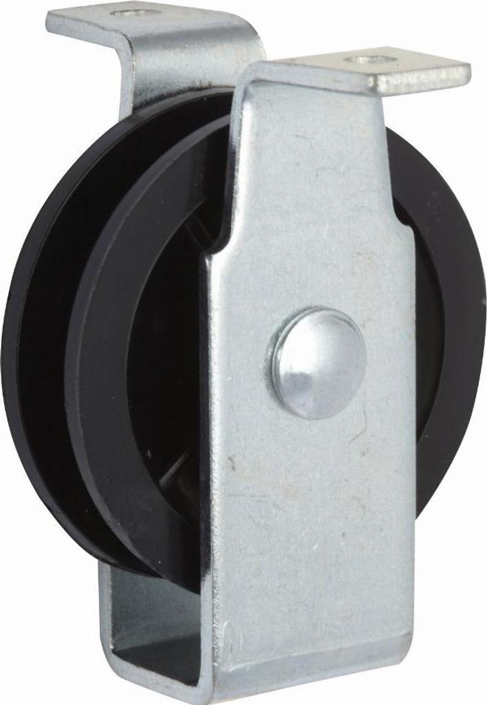 Seilrolle mit schraubbarer Platte Ø40 mm VISO - PPV041NP