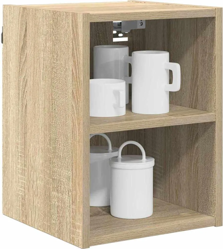 Pensile Multiuso Rovere Sonoma 30x29,5x40 cm | Ordine e Pulizia Facile - 2