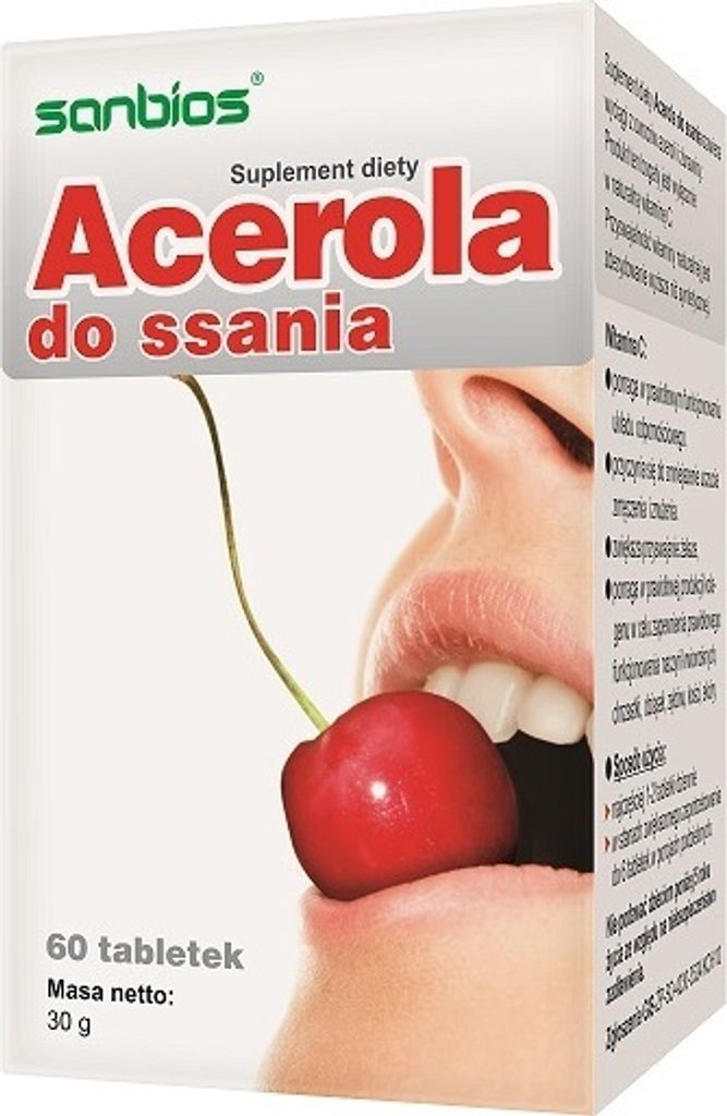 SANBIOS Acerola Lutschtablette 60 Tabletten