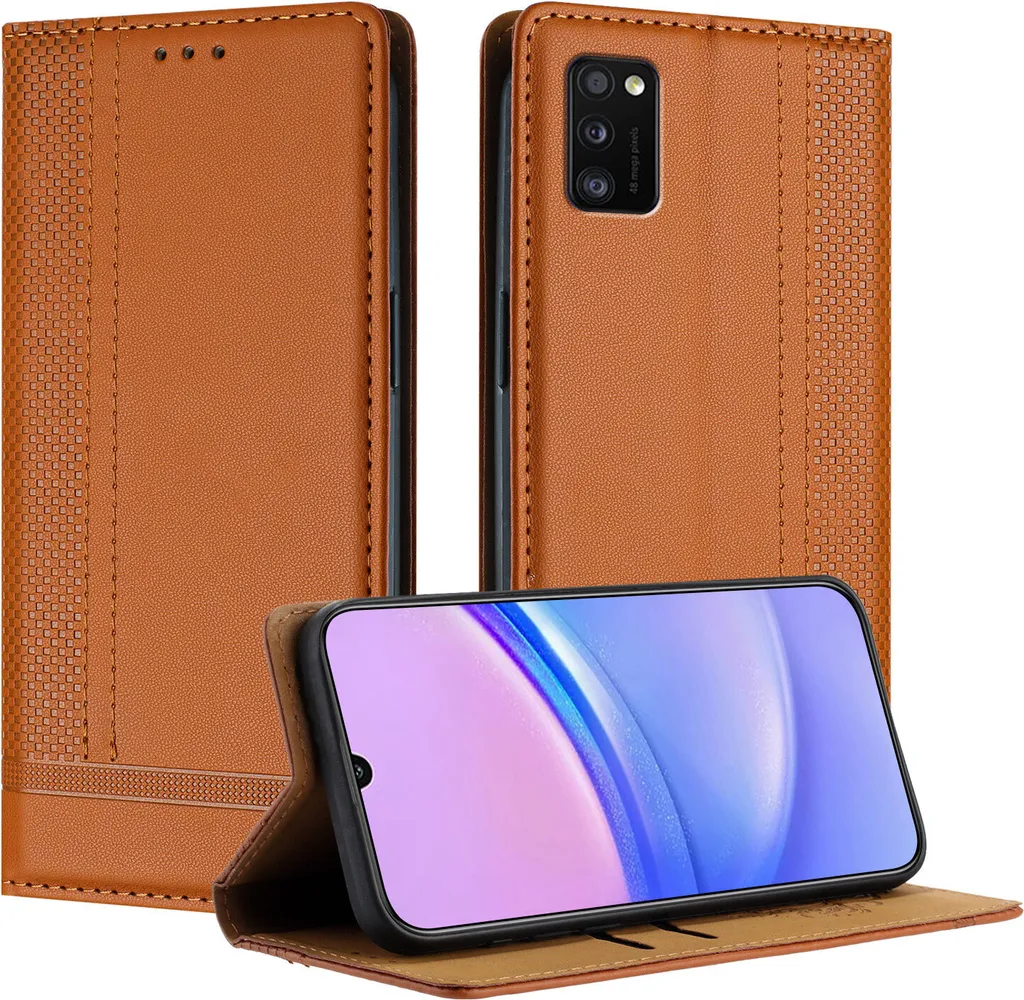 Cover Robusta Samsung A41 Pelle PU | Custodia Protezione Totale