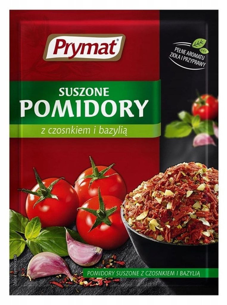 Pomidory suszone z ziołami 15 g Prymat Zdjęcie produktu 