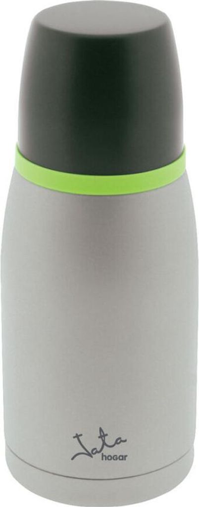 Reise-Thermoskanne JATA 909 350 ml grün Grau Metall Edelstahl