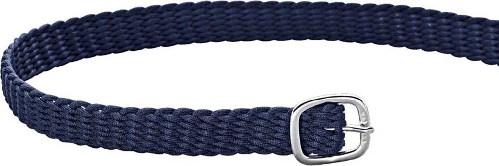 Sprenger Sporenriemen Nylon chrom, Länge:45, Farbe:blau