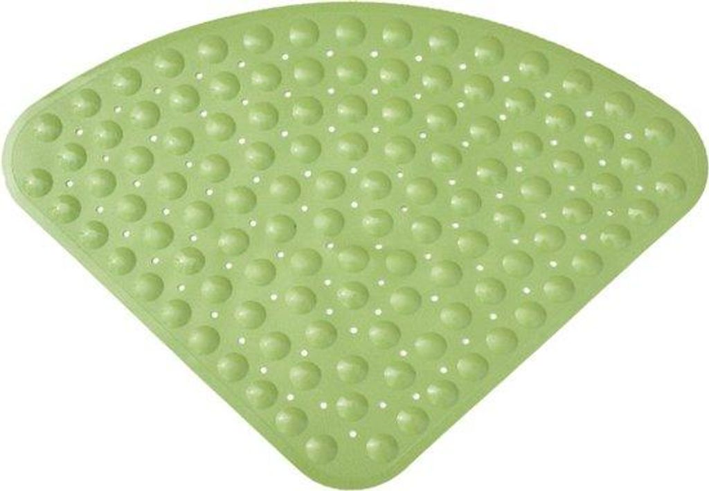 Antibakterielle Antislip Badmat, grün, 70x70cm