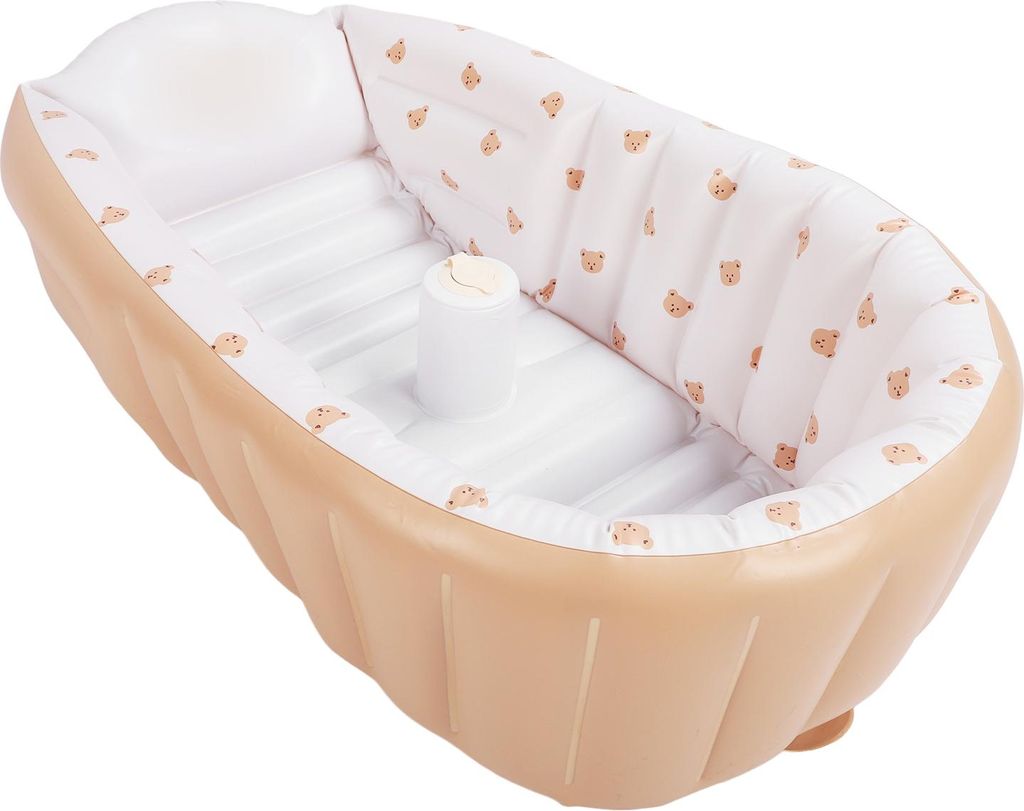 Baby-aufblasbare Badewanne, leicht, multifunktional, tragbar, zusammenklappbarer Pool für Kleinkinder für unterwegs