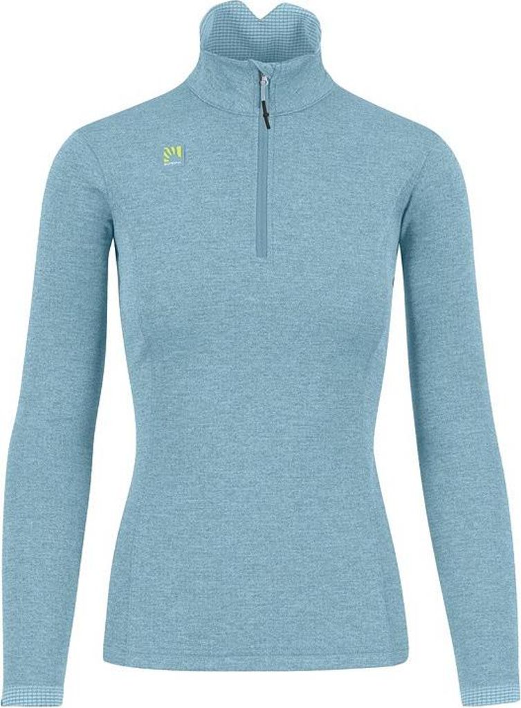 Karpos Pizzocco Fleece Mit Halbem Reißverschluss Blau M Frau Blau M