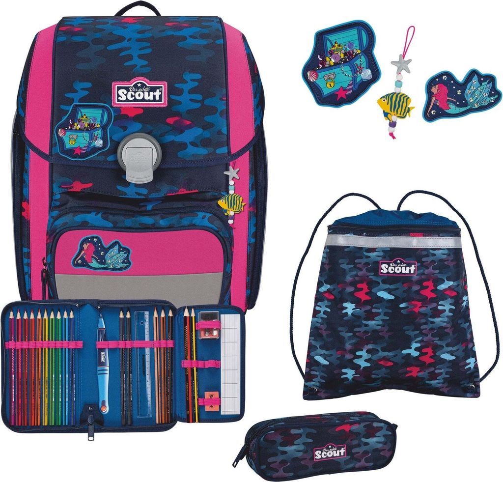 Scout Genius Magic Sea 76400801800 Schulranzen Produktbild 