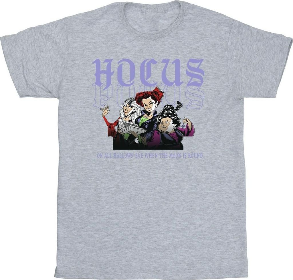 Disney - "Hocus Pocus Hallows Eve" T-Shirt für Herren BI22499 (S) (Grau)