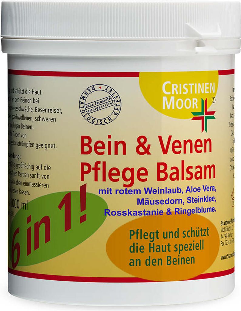 Bein & Venenpflege Balsam (6 in 1) (Venensalbe) - Produktbild 