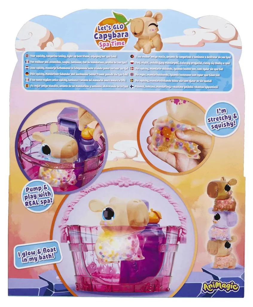 Fini les Bains Difficiles - Capybara Goliath 934415.006 Interactif et Fun